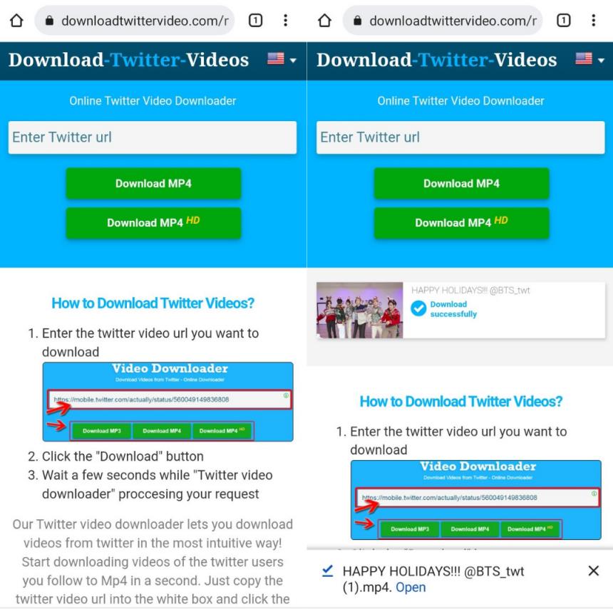 Download Twitter Video