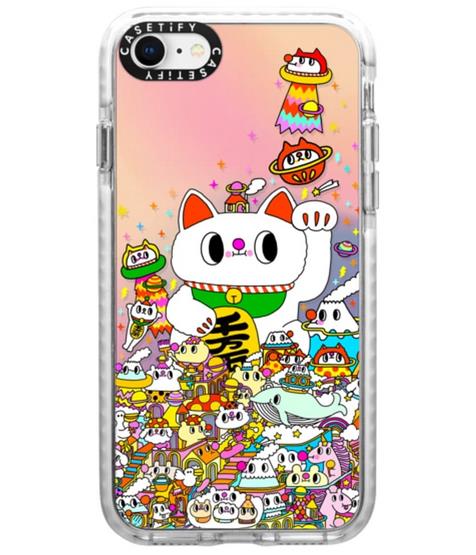 Casetify Lucky Cat iPhone SE 2022 case