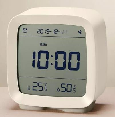 Cleargrass Bluetooth Alarm Clock Smart thermometer